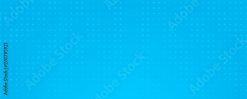 Comic background. Pop art texture. Starburst cartoon style. Anime design with explosion effect for print. Fun dot pattern. Blue backdrop with halftone gradient.