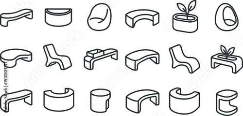 Modern minimalist furniture design icons for interior inspiration