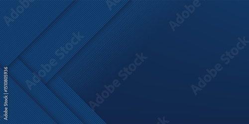 Blue abstract background with modern corporate technology concept presentation or banner design. Vector illustration.eps10