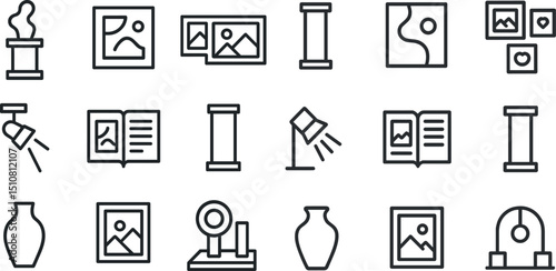 Modern art and decorative objects collection for interior design inspiration