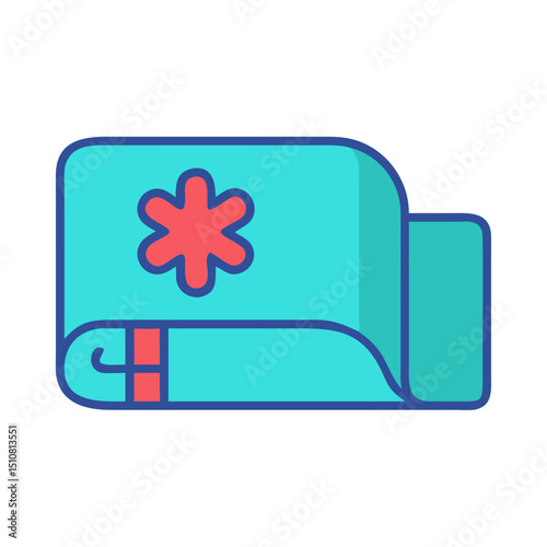 Camping, outdoor adventure Vector eco-tourism, tent, backpack, campfire, compass, kayak, hiking, travel, wilderness exploration silhouette illustration.