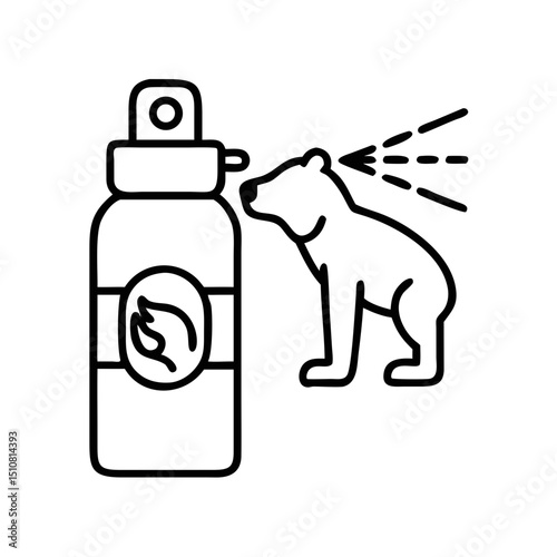 Camping, outdoor adventure Vector eco-tourism, tent, backpack, campfire, compass, kayak, hiking, travel, wilderness exploration silhouette illustration.