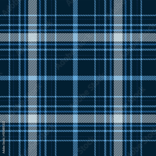 Scotland tartan seamless plaid texture with rhombuses and squares - Vector illustration