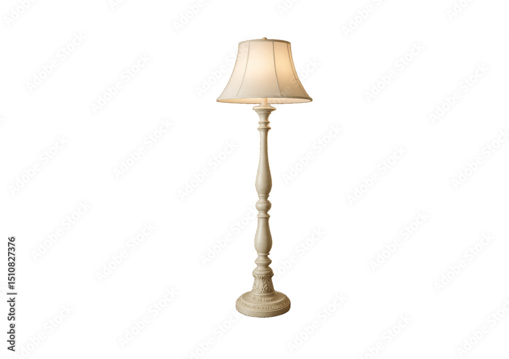 Obraz premium antique lamp isolated on white