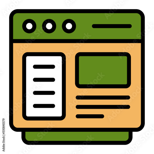 Website icon set. Containing web design, internet, content, SEO, hosting, server, homepage and e-commerce icon. Solid icon collection. Vector Website Interface thin line icons. See Less
