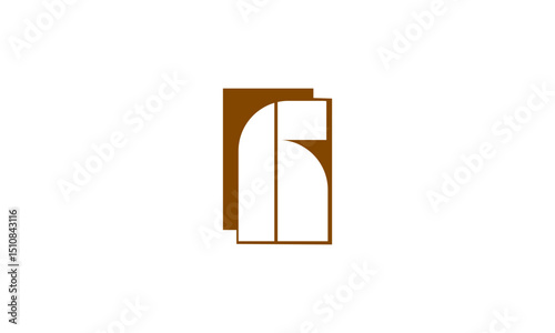 h logo design