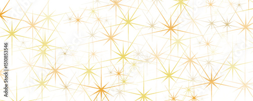 Gold falling down confetti background. Repeated golden dotted glitter pattern. Yellow, orange and golden dots wallpaper. Celebration Christmas, New Year or birthday party repeating backdrop. Vector