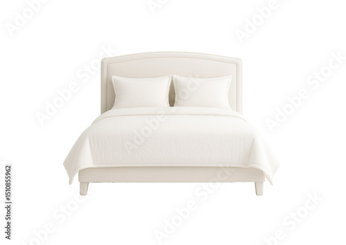 minimalist white mattress 