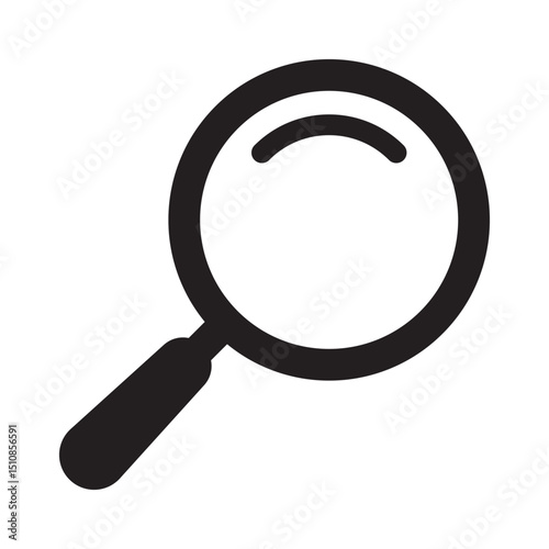 Wallpaper Mural Magnifying glass icon, magnifier icon. Search icon. Torontodigital.ca