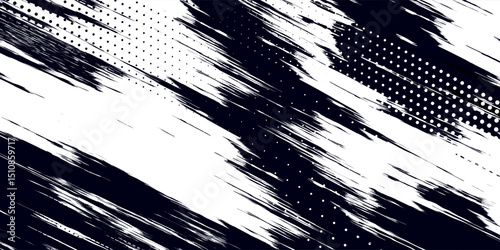 Tire tread marks, wheel textures, tire marks - car racing, motocross, drift, rally, off-road and others. Vector black isolated texture in grunge style
