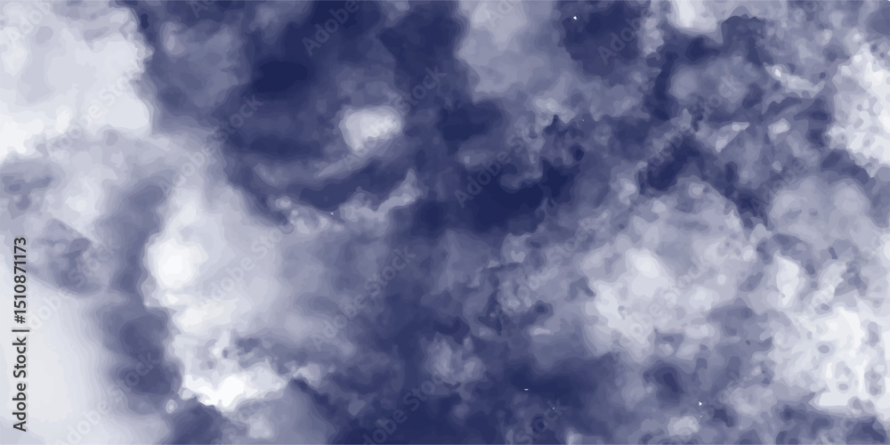 Fototapeta premium Abstract background of colorful liquid liner. Abstract texture of liquid gray and black are light pattern.watercolor art canvas painting with white clouds and stains, blurry smog texture art design.
