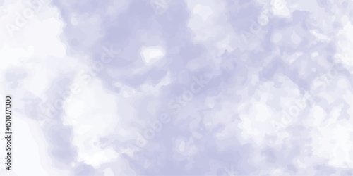 Abstract background of colorful liquid liner. Abstract texture of liquid blue and white are light pattern.watercolor art canvas painting with white clouds and stains, blurry smog texture art design.