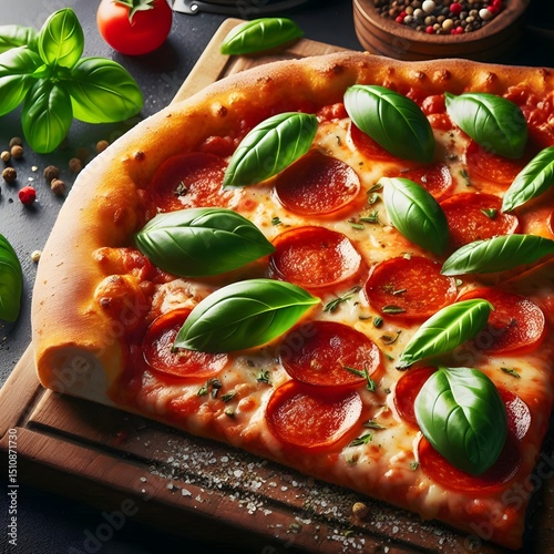 Vegetable Pizza Slice 4