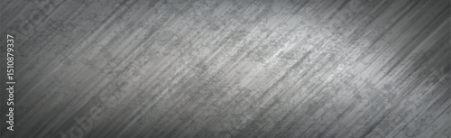 Panoramic metal background with rust - Vector illustration