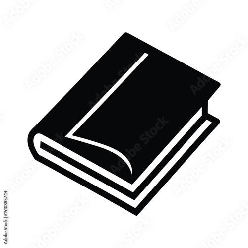 Yearbook Icon Vector Flat and Clean Look Isolated