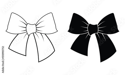 Bow tie icon. Black formal male neck tie symbol isolated on white background. Vector illustration. vector illustration tie icon isolated on white background.
