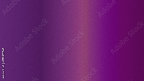 Grain noise texture abstract background with gradient in violet, purple, peach orange colours, and copy space. Blurry vertical stripes.  Business presentation, poster, cover, wallpaper, header design