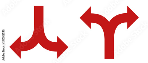 Set of infographic vector arrows.