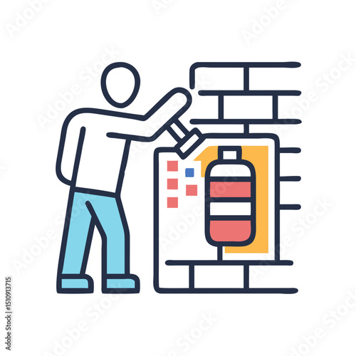 Public service municipal transport icon Vector sewer, inspection, firefighting, rescue,Metro,Train,Airport,Parking,  Metro ,Subway ,Tram, Light Rail,Train Station,Bus Stop,terminal ,Bus Line 