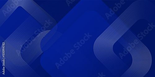 Simple nice art modern abstract blue background. Modern simple blue geometric design. Minimal shapes. Suit for booklet  brochure  banner  poster
