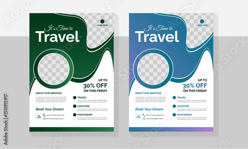 Travel Tour flyer Template