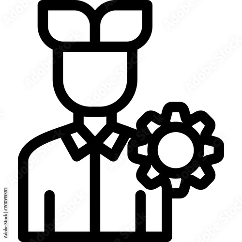 Setting Man Icon