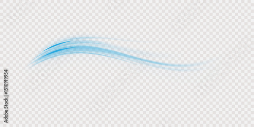 Png futuristic technological style. Png abstract background with speed lines. Neon color rays vector abstract background. The light lines of the road a blue light background creating of movement