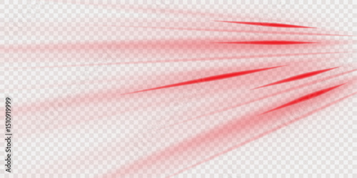 Png futuristic technological style. Png abstract background with speed lines. Neon color rays vector abstract background. The light lines of the road a blue light background creating of movement