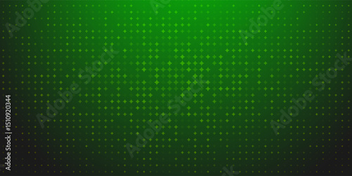Dot green pattern gradient texture background. Abstract eco energy digital technology background