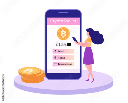 A Digital Crypto Wallet designed specifically for efficient Bitcoin Transactions and management