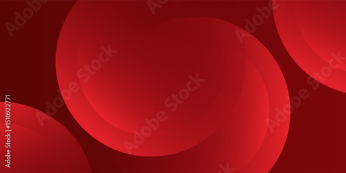 Red abstract background. Dynamic shapes composition. simple nice good