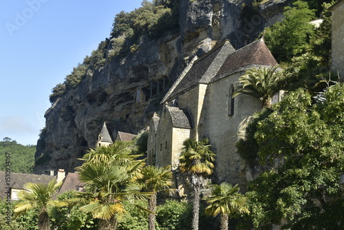 le village de la Roque-Gageac, plus beaux villages de france