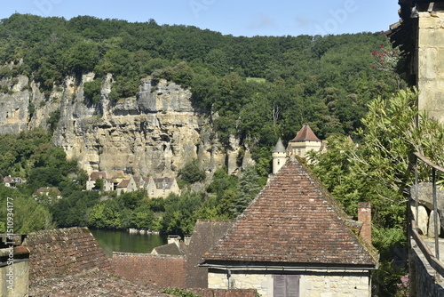 le village de la Roque-Gageac, plus beaux villages de france