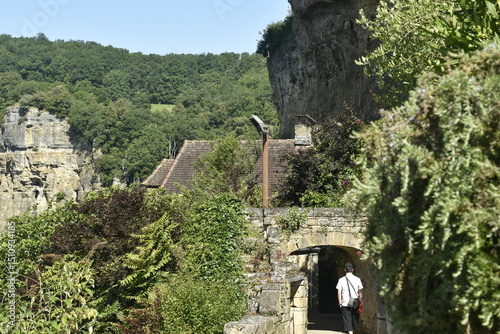 le village de la Roque-Gageac, plus beaux villages de france