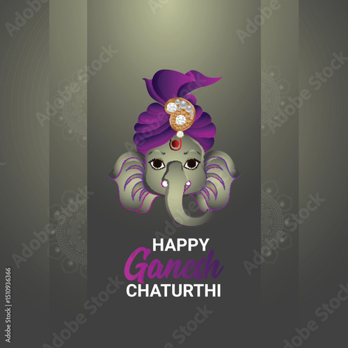 Happy ganesh chaturthi background