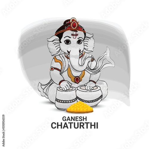 Happy ganesh chaturthi background