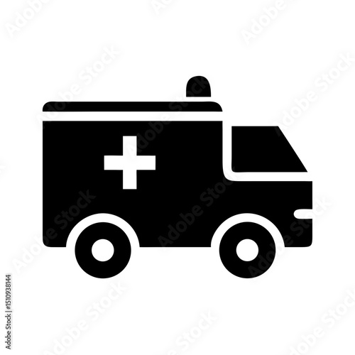 Public Service Icon vector silhouette ofPublic Service,Government Building,City Hall,Hospital, Ambulance,Fire Station,Police Station,Library,School , University, Clinic , Health Center, Post Office