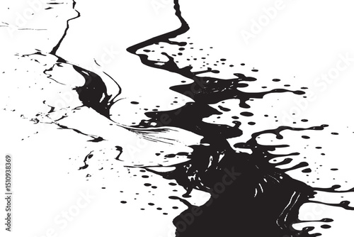 Black and white background Grunge brush strokes. Textured background suitable for banners, stories, social media posts, patterns, etc.
