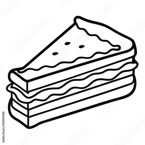 sandwich with cheese and ham