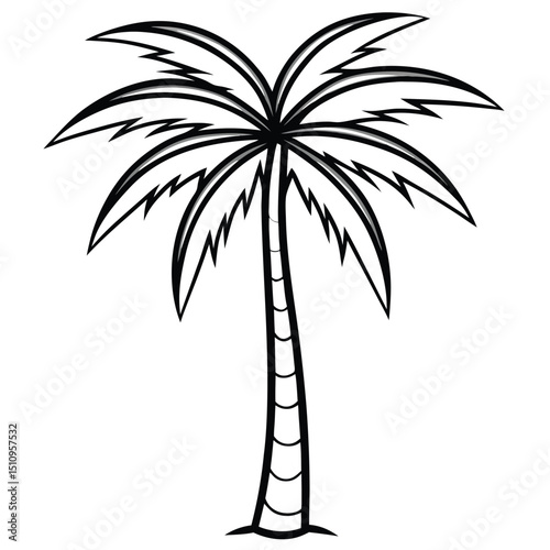 palm tree silhouette