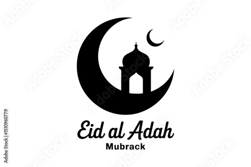 Eid al adha mubarak islamic festival celebration