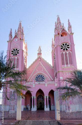 Jericho, Antioquia, Colombia; May 29, 2025 Church of the Sanctuary of St. Laura, also known as the Parish of the Heart of Mary.