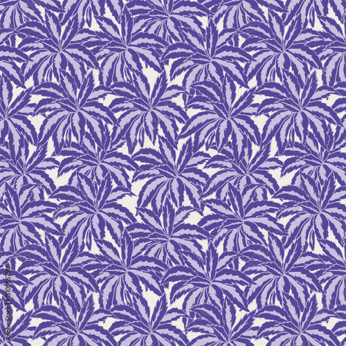 Palm Spring seamless vector pattern