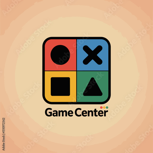 Game Center Icon Logo