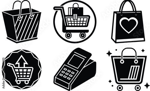 shopping basket icons