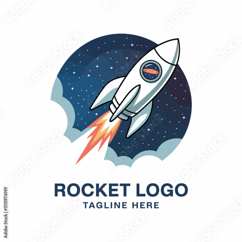 Rocket Launch Logo