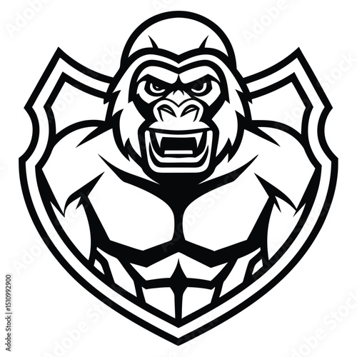 lion head vector illustration