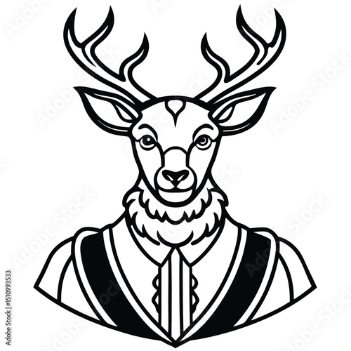 deer head silhouette
