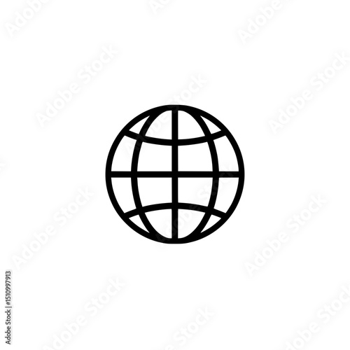 Globe world map earth global sphere international geography continent country nation travel worldwide icon