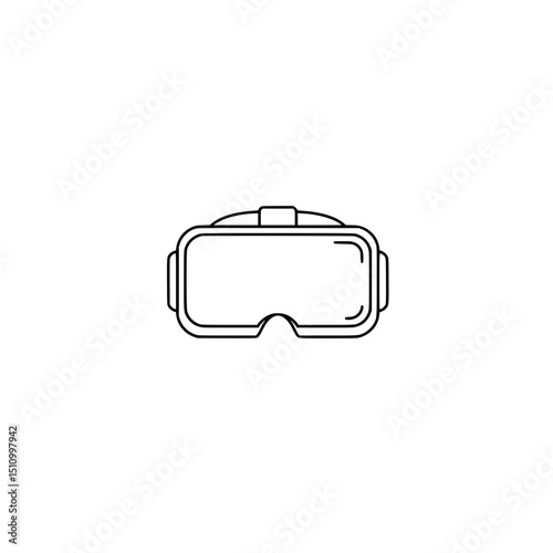 Virtual reality headset vr glasses augmented reality gaming technology device innovation futuristic design